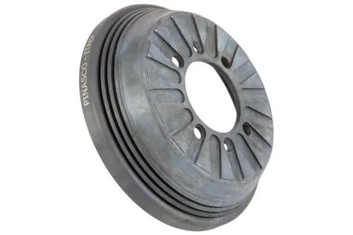 Tamburo freno posteriore Pinasco highbrake per vespa Farobasso e tutte ruote da 8" prigionieri da 10"