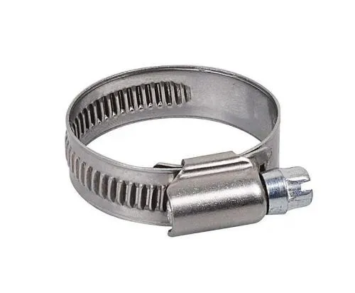 Fascetta in acciaio inox altezza 12 mm, utilizzo manicotto mm.21-40