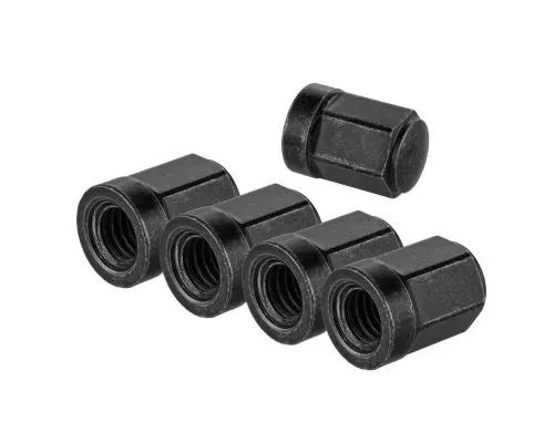 Black wheel nut kit M8 - 12 mm wrench for fixing SIP tubeless rims (1 piece)