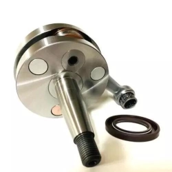 Albero motore Crimaz racing spalle piene corsa 51.2, cono 20, biella interasse 105mm