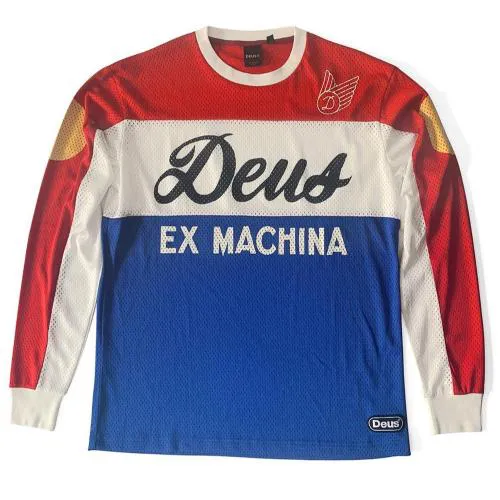 Moto Cross Shirt DEUS Saber Moto. maschio. taglia M. 100% Cotone Mesh