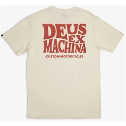 Maglietta DEUS bianca. uomo. taglia XXL. 100% cotone biologico
