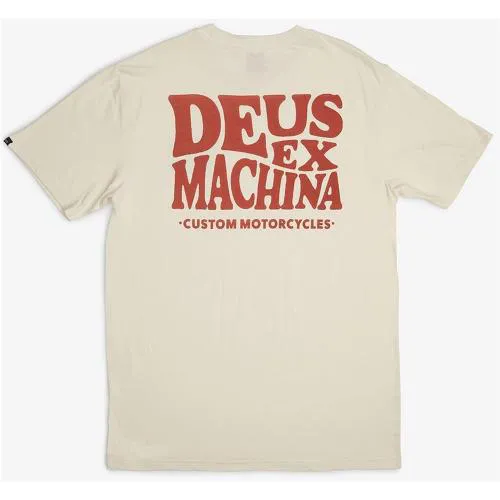 Maglietta DEUS bianca. uomo. taglia XXL. 100% cotone biologico
