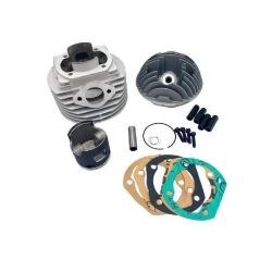 VMC ET7 aluminium cylinder, twin-ring 135cc, Ø 58mm, stroke 51mm for Vespa Primavera - ET3 - PK side spark plug, exhaust booster
