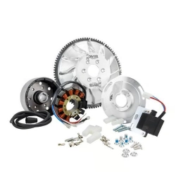 Accensione SIP Performance by VAPE Road 51011RD0 per Vespa PX Elestart e Cosa: 12 V AC, 110 W, 9 bobine, 12 magneti e volano da 1.660 g.