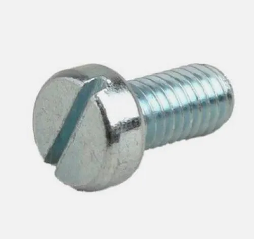 Vite RMS 121858890 M6x12 passo 1,00, zincata e con testa a taglio, per fissaggio coprivolano Vespa. Equivalente Piaggio 015946.