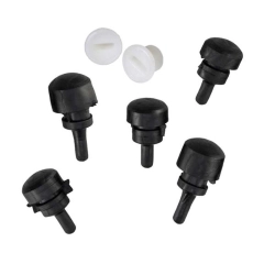 Kit tamponi sportello e boccole supporto sportello grande per Vespa 50 N - L - R - Special - Primavera - ET3