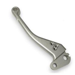 Leva destra silver cnc per manubrio Vespa con filettatura a tre posizioni per montaggio pompa freno