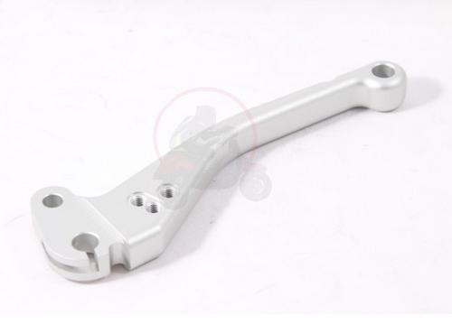 Leva destra silver cnc per manubrio Vespa con filettatura a tre posizioni per montaggio pompa freno