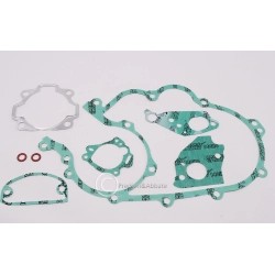 Serie guarnizioni motore per Vespa PX e Cosa 125/150 con miscelatore. Verificare i passaggi olio e il contenuto del kit; non adatta alla variante 200.