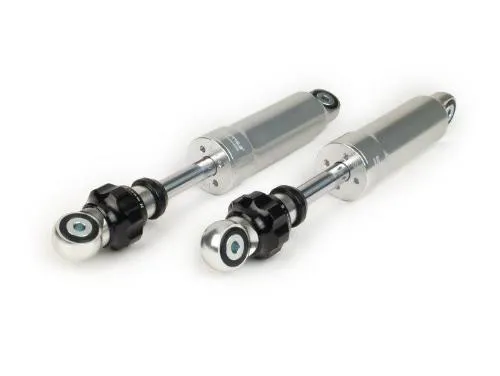 Ammortizzatore ant. -BGM PRO F16 SPORT- Lambretta LI, LIS, SX, TV (2a serie, 3a serie), DL, GP - argento