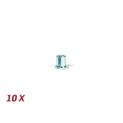 Bussola fermaguaina per cavo freno anteriore -BGM ORIGINAL- Øi=8.5mm, Lambretta A, B, C, LC, D, LD, E, F, LI, LIS, SX, TV, DL, GP - 10 pz