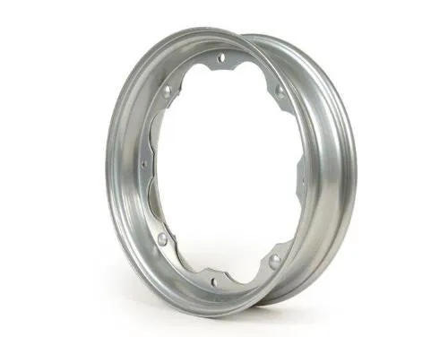 Cerchio ruota -BGM ORIGINAL- Lambretta LI (serie 1-3), LI S, SX, TV (serie 2-3) - argento