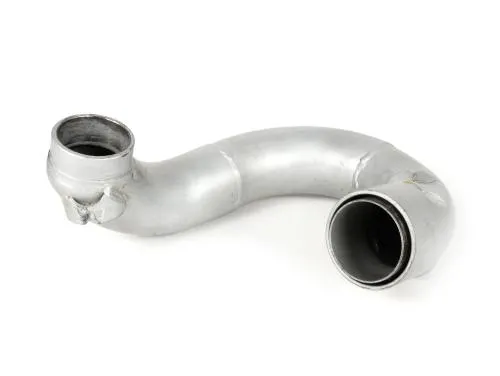 Collettore di scarico -BGM PRO Clubman V2.0- Lambretta serie 1-3 - argento