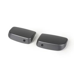 Coppia coperchi pompa freno BGM PRO BGM4590KTGY grigio opaco 707/C e senza fori specchietto, per Vespa GTL e GTS compatibili.