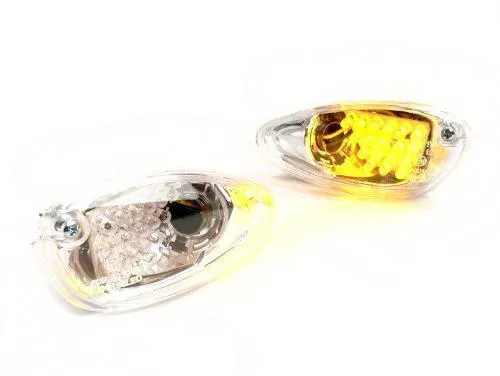 Coppia frecce -BGM ORIGINAL LED- Gilera Runner (-2005) - arancione