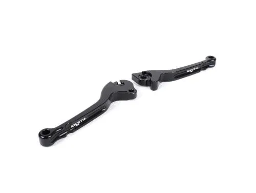 Coppia leve BGM PRO CNC nere per Vespa PX 1998-2003 e LML Star/Stella con pompa Grimeca o LML. MPN BGM4550KT, GTIN 4251389112235.