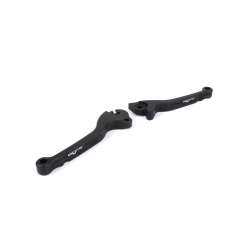 Leve freno e frizione BGM PRO CNC nere opache per Vespa PX 1998-2003 e LML Star/Stella con pompa Grimeca. MPN BGM4551KT.
