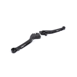 Leve freno e frizione BGM PRO 51097 in alluminio CNC nero per Vespa PX dal 2004 con pompa Heng Tong. Non adatte a Grimeca o LML.