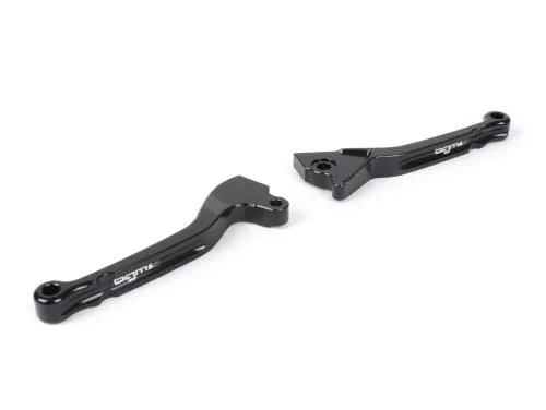 Coppia leve freno - BGM PRO CNC sport, corto (130mm)- Vespa LX, LXV, S, Primavera 50-150, Sprint 50-150 - nero