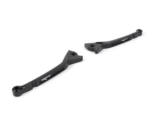 Coppia leve freno - BGM PRO CNC sport, lungo (165mm)- Vespa GT, GTL, GTS 125-300 - nero