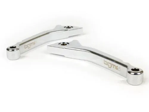 Coppia leve freno - BGM PRO sport, corto (130mm)- Vespa GT, GTL, GTS 125-300 - cromato