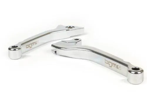 Coppia leve freno - BGM PRO sport, corto (130mm)- Vespa LX, LXV, S, Primavera 50-150, Sprint 50-150 - cromato