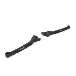 Coppia leve freno - BGM PRO sport, lungo (165mm)- Vespa GT, GTL, GTS 125-300 - nero opaco
