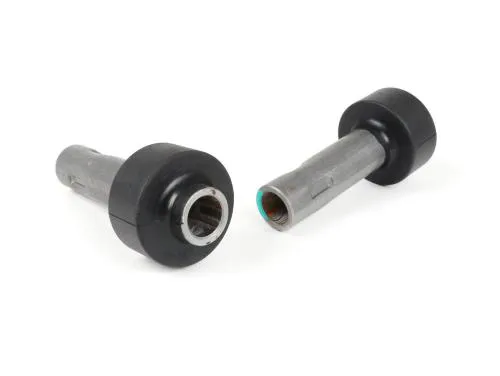 Coppia silent block motore BGM PRO Sport BGM7954SP, versione dura con rigidità asimmetrica per Vespa PK 50-125, PK S e PK XL compatibili.