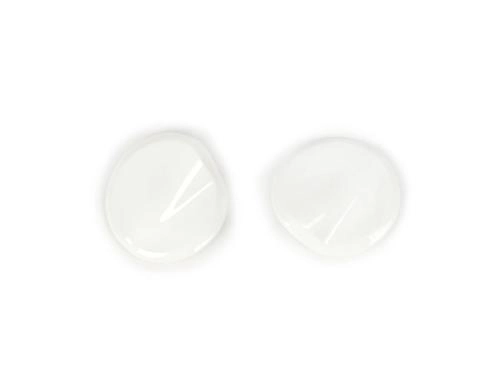 Coppia tappi copriforo specchietto -BGM PRO- Vespa GTS 125-300 (ZAPMA3100, ZAPMA3200, ZAPMA3300) GTS HPE, Supertech (ZAPMA3600) - bianco (544)