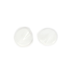 Coppia tappi copriforo specchietto -BGM PRO- Vespa GTS 125-300 (ZAPMA3100, ZAPMA3200, ZAPMA3300) GTS HPE, Supertech (ZAPMA3600) - bianco (544)