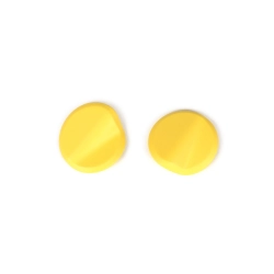 Coppia tappi BGM PRO BGM4591KTYL giallo opaco 974/A per i fori specchietto di Vespa GTS 125-300 e GTS HPE/Supertech compatibili.