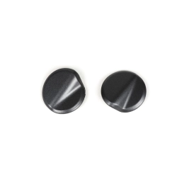 Coppia tappi copriforo specchietto -BGM PRO- Vespa GTS 125-300 (ZAPMA3100, ZAPMA3200, ZAPMA3300) GTS HPE, Supertech (ZAPMA3600) - grigio opaco (707/c)