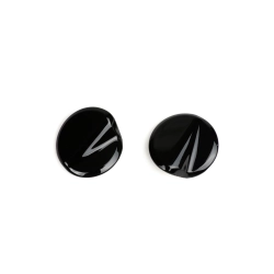Coppia tappi copriforo specchietto -BGM PRO- Vespa GTS 125-300 (ZAPMA3100, ZAPMA3200, ZAPMA3300) GTS HPE, Supertech (ZAPMA3600) - nero (094)