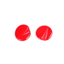 Coppia tappi copriforo specchietto -BGM PRO- Vespa GTS 125-300 (ZAPMA3100, ZAPMA3200, ZAPMA3300) GTS HPE, Supertech (ZAPMA3600) - rosso (894 red dragon)