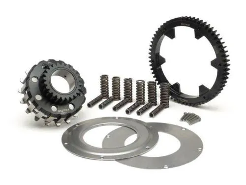 Coppia trasmissione primaria - 24/63 denti (2.62) - BGM PRO, tipo Cosa2/FL ingranaggio elastico BGM Pro 63 denti (diritti)- Vespa PX125, PX150, PX200 (1997-), Cosa2/FL (1992-)