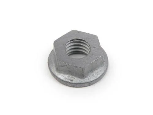 Dado M10 x1.50 apertura chiave=16 altezza media -BGM ORIGINAL- (usato come dado fissa frizione Vespa per ingranaggio multiplo V50, PV125, ET3, PK S, PK XL) - resistenza alla trazione 10