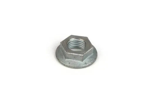 Dado M12 x1.50 apertura chiave=18 piatto (usato per albero motore/ingranaggio elastico Vespa V50, V90, SS50, SS90, PV125, ET3, PK S, PK XL) - resistenza alla trazione=10