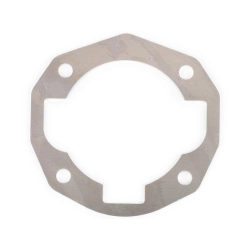 Distanziale base cilindro BGM ORIGINAL 51572, spessore 1,5 mm, sagomato per Pinasco 177 su motori Vespa PX80, PX125 e PX150 compatibili.