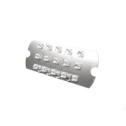 Parabola LED BGM 7670923 per fanali Lambretta LI, LI Special, SX e TV delle serie compatibili. 12 V AC/DC, luce posizione e stop, solo inserto.