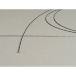 Filo gas interno -Ø=1,2mm x 2500mm, nipplo Ø=3,0mm x 3mm
