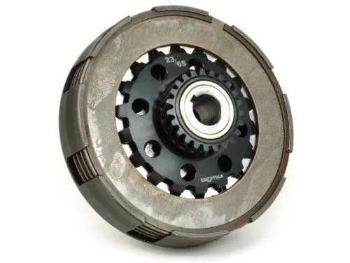 Frizione BGM PRO Superstrong CNC BGM8099 tipo Cosa2/FL, Z23 per primaria elicoidale Z64/Z65, compatibile con Vespa PX/PE 200 e Rally 200.