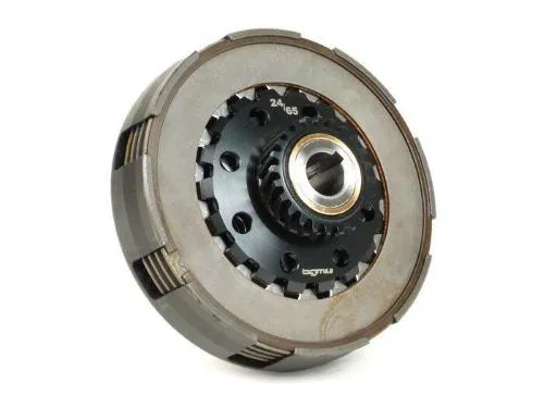 Frizione - 24 denti - BGM Pro Superstrong CNC, tipo Cosa2/FL - per ingranaggio elastico 64/65 denti- Vespa PX200, Rally200