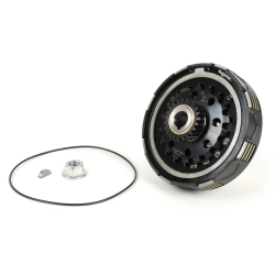 Frizione -BGM Pro Superstrong 2.0 CR80 Ultralube, tipo Cosa2/FL- per ingranaggio elastico 67/68 denti - Vespa PX80, PX125, PX150, T5 125cc, Cosa, Sprint150, Rally180, GT125/GTR125, TS125, GL150, Super125 (VNC1, 11001-), Super150 - 20 denti