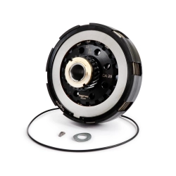 Frizione -BGM Pro Superstrong 2.0 Ultralube, tipo Cosa2/FL- per ingranaggio elastico 67/68 denti - Vespa PX80, PX125, PX150, T5 125cc, Cosa, Sprint150, Rally180, GT125/GTR125, TS125, GL150, Super125 (VNC1, 11001-), Super150 - 22 denti