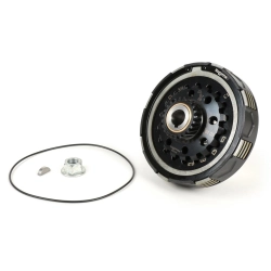 Frizione completa 23 denti 67/68 denti BGM Pro Superstrong 2.0 CR80 Ultralube, tipo Cosa2/FL- per ingranaggio elastico - Vespa PX80, PX125, PX150, T5 125cc, Cosa, Sprint150, Rally180, GT125/GTR125, TS125, GL150, Super125 (VNC1, 11001-), Super150