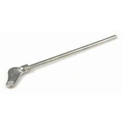 Fuel Tap Lever for Vespa 125 V30-33T/VM1-2T /150 VL1-3T/VB1T/VGL1T l 118 mm, aluminium, "C/R", round, without net, Grade 1 - faithful restoration