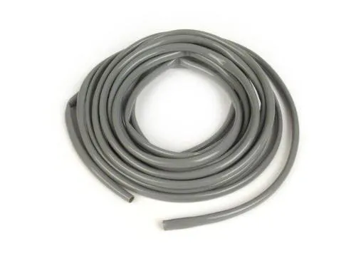 Guaina universale BGM ORIGINAL BGM4752G per cablaggi elettrici, colore grigio, diametro 6 mm e lunghezza 5 metri. Fornita in unico tratto.