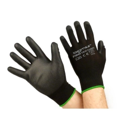 Guanti da lavoro - protettivi -BGM PRO-tection in filato sottile, 100% nylon con rivestimento in poliuretano - taglia M (8)