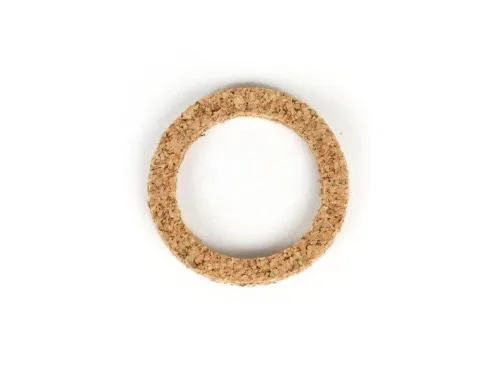 Guarnizione in sughero BGM SC4010 da 26,5x35x4 mm per bicchiere spia rubinetto benzina Vespa Wideframe VN, VM e ACMA compatibili.